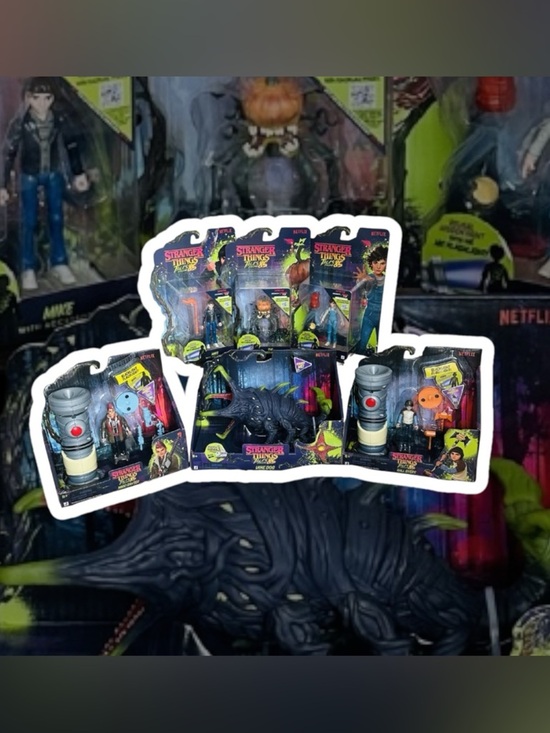 Jazwares Other - Stranger Things JazwaresNetflix Tales of 85 Toy Figure Set Collector Bundle RARE